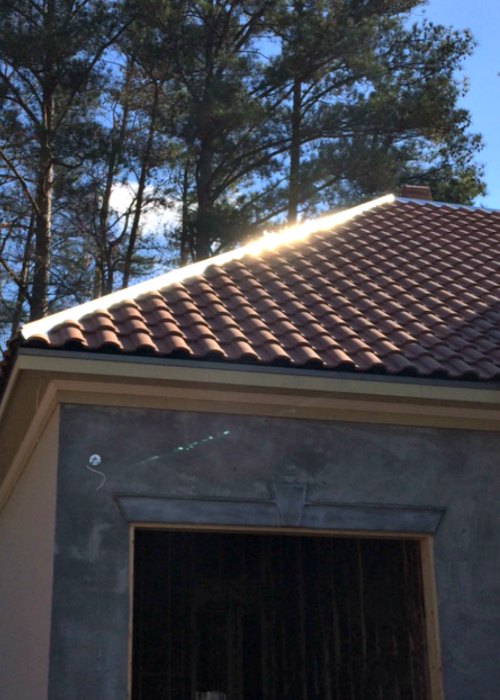 Spanish Tile Roofing Install - Fast Eddies Home Services - Atlanta GA