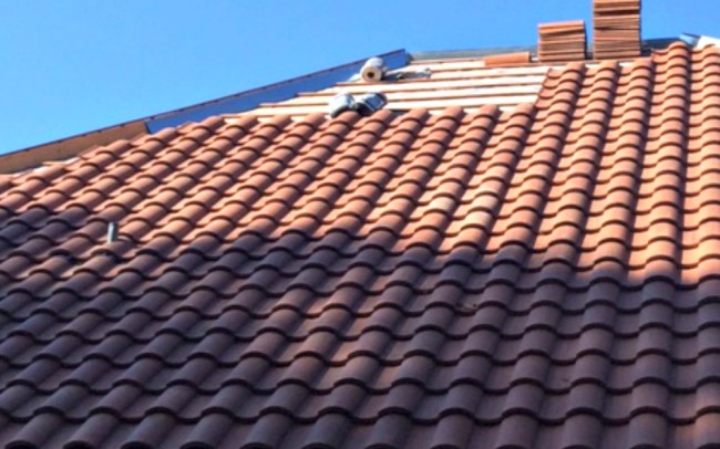 Spanish Tile Roofing Install - Fast Eddies Home Services - Atlanta GA Highlands SC